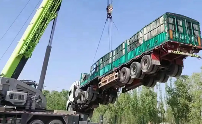石景山区道路脱困救援案例